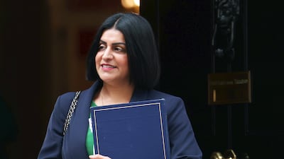 Shabana Mahmood will replace Yvette Cooper as home secretary. EPA