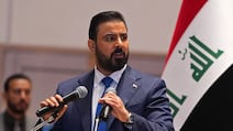 Iraqi Prime Minister Ali Al Zaidi in Parliament on May 14. AFP