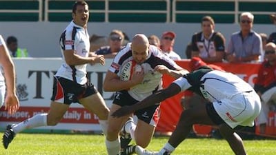 Rory Binder played for the Arabian Gulf in the Sevens last December.