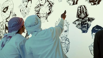 Abu Dhabi plans to invest a further Dh22 billion over the next five years on culture and creative industries as it seeks to spur economic growth. Courtesy DCT Abu Dhabi.