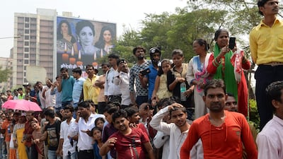 The Kapoor family had issued a statement on Tuesday with the information that the doors would be open for the public. Punit Paranje / AFP Photo