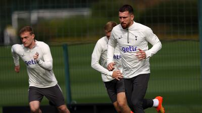 Spurs midfielder Pierre-Emile Hojbjerg. Getty
