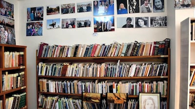 Mrs Hafidh hopes the library will become a cultural hub in Baghdad. Photo by Kareem Al Dafaa.