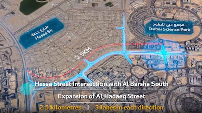 The upgrade project will expand existing roads to help cut travel times