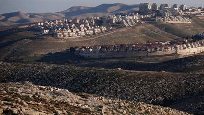 A view taken on February 3, 2017 of the Israeli settlement of Maale Adumim, east of Jerusalem, in the occupied West Bank. Ahmad Gharabli / AFP