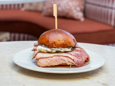 The sandwich features 10-day cured beef. Photo: Mika