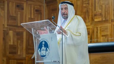 Sheikh Dr Sultan bin Muhammad Al Qasimi, Ruler of Sharjah. Photo: Sharjah Media Bureau