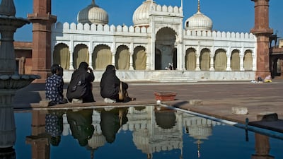 Moti Masjid was completed by Nawab Shah Jahan Begum