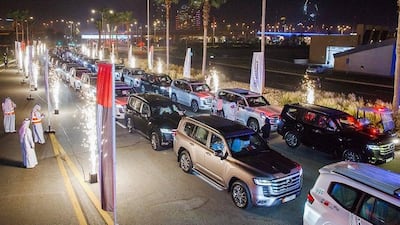 The first 50 customers receive their cars in Dubai.