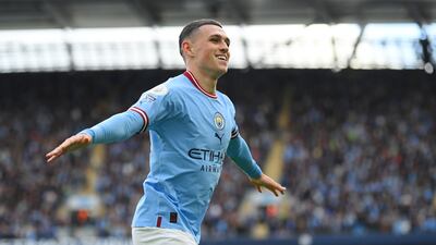 LF: Phil Foden (Manchester City). A local City player scoring a hat-trick in the Manchester derby? It’s what dreams are made of, and Foden realised his with a treble and an all-round devastating display at the Etihad. Getty