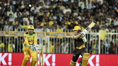 2 Luke Ronchi (Punjabi Legends) Saved the highest score of the tournament, 70 from 34 balls, for the final, and was generally in savage form on the last day. His efforts deserved a winners’ medal. Pawan Singh / The National