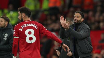 Ruben Amorim said Manchester United are beginning to play better as a team. Reuters