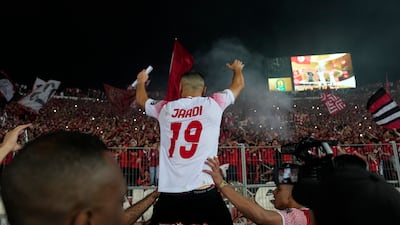 For Morocco's Wydad, it was a night to celebrate. AP