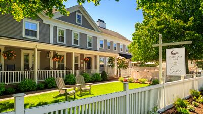The exterior of Chatham Inn, Cape Cod. Photo: Relais & Chateaux
