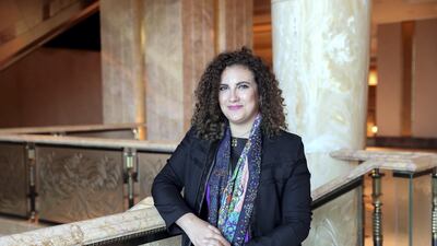 Salyne El Samarany worked her way up to become CEO of Teach For Lebanon after trying the programme as a fresh graduate. Chris Whiteoak for The National