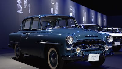 In order of their appearance, including this first model, here are 15 Toyota Crowns launched over the years. All photos: Toyota