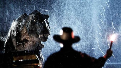 A scene from the 1993 motion picture Jurassic Park. Photo: Universal Pictures
