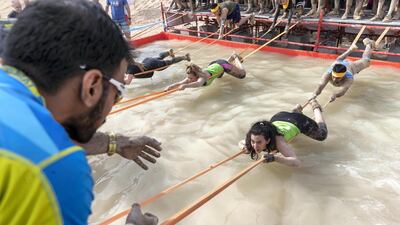 The Tough Mudder event held at Dubai Festival City.