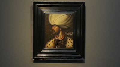 Estimated to fetch up to $390,000, it is a copy of an original from a series of portraits of Ottoman sultans. Photo: Christie's
