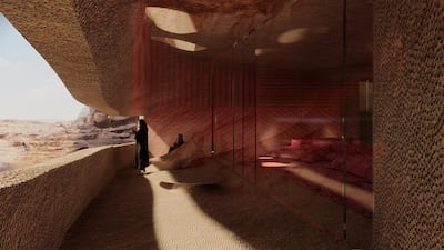 The design will pay tribute to the site's Nabataean heritage. Courtesy Jean Nouvel