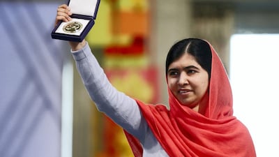 Individuals like Malala Yousafzai became a beacon for female education winning a Nobel prize. AFP