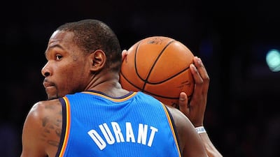 Kevin Durant. Frederic J Brown / AFP