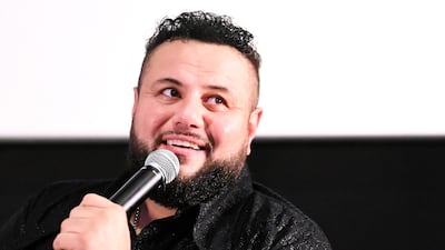 Mo Amer spoke of his experiences in Hollywood and the comedy circuit at the Red Sea International Film Festival. Getty Images
