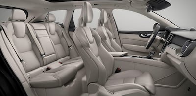 The new Volvo XC60 features impeccable interior design. Courtesy Volvo