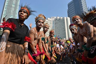 The Papuan people are minorities in Indonesia. AFP