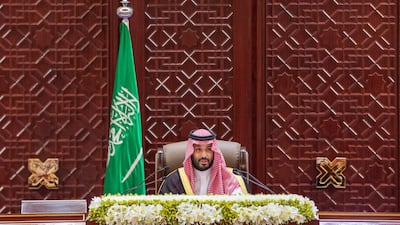 Saudi Crown Prince Mohammed bin Salman led the opening session of the Shura Council in Riyadh. Reuters