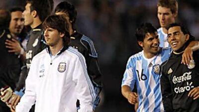 Lionel Messi is one of five star forwards Diego Maradona, the Argentina coach, has at his disposal for the World Cup.