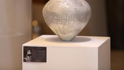 A handout of one of the artwork by Michael Rice on exhibit at the Pullman Dubai Deira City Centre hotel lobby (Courtesy: Pullman Dubai Deira City Centre)