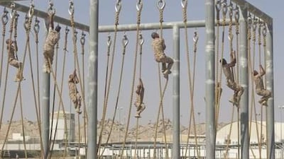 The draft law requires military service for all Emirati men between the ages of 18 and 30, and makes it optional for Emirati women. Philip Cheung / Crown Prince Court - Abu Dhabi