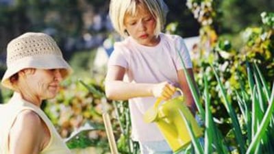 Family activities and planned outings can help break the ice between expatriate children and their grandparents if they haven't sen each other in a while.