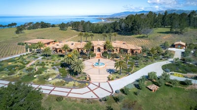 El Rancho Tajiguas in California. Photo: Concierge Auctions