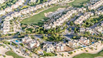 Above, Victory Heights at Dubai Sports City. Courtesy Dubai Sports City