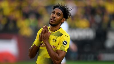 Pierre-Emerick Aubameyang cost Arsenal £8.5 million more because of the weak pound, it has been claimed. Patrik Stollarz/ AFP Photo