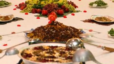 It's easy to be tempted into excess when the fast is broken at iftar during Ramadan.