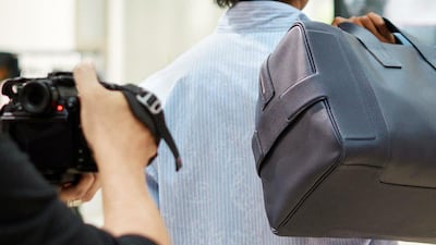 A look from the Hermes spring summer 2021 menswear show. Courtesy Hermes