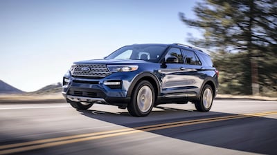 The new Ford Explorer has a 2.3-litre, turbocharged four-cylinder engine that produces 300 horsepower and 420Nm of torque, and is backed by a 10-speed automatic transmission