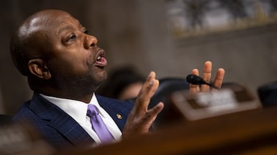 Republican presidential candidate Tim Scott rejects the notion that racism remains a powerful force in US society. Bloomberg
