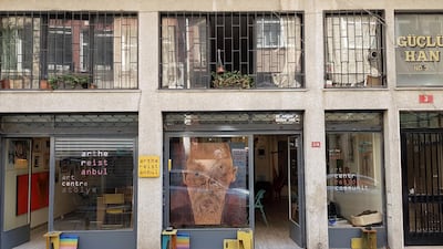 Arthere is unique – it is neither a gallery nor a formal collective, but an exhibition space that is entirely community-run and maintained on a volunteer basis by the artists who use it. Courtesy Omar Berakdar