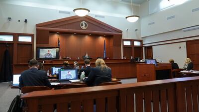 Josh Drew, Pennington's former husband, testifies in a recorded deposition. EPA