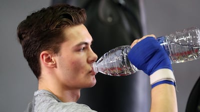 Hopey Price at the Real Boxing Only Gym.