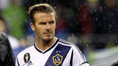 David Beckham has announced he will leave the Los Angeles Galaxy when his contract expires in 11 days time. Ted S Warren / AP Photo
