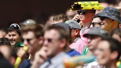 Norwich fans shown during the Premier League match against Manchester United at Carrow Road. John Sibley / Action Images / Reuters