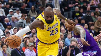 5 LeBron James earned $133.2m in 2024. AP