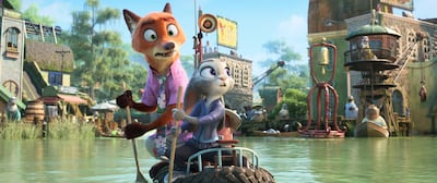 Zootopia's director Jared Bush studied Dubai's climate engineering to make the film. Photo: Disney