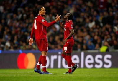 Liverpool are closing in on possibly two titles, the Premier League and the Uefa Champions League, this season. Andrew Boyers / Reuters