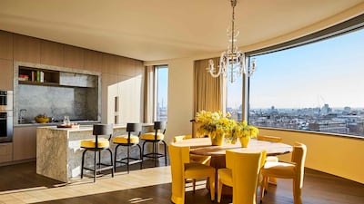 The Bryanston tower is Hyde Park's tallest residential building, making the property unique and unparalleled in terms of the 360º views and West End positioning. All photos: Almacantar